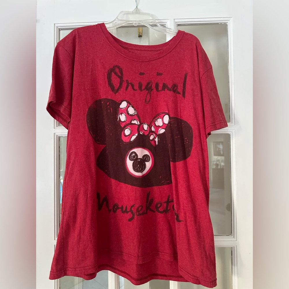 Disney Red Original Mouseketeer Kids T-Shirt